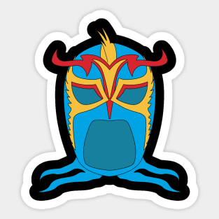 Ultimo Dragon Mask - Back Sticker